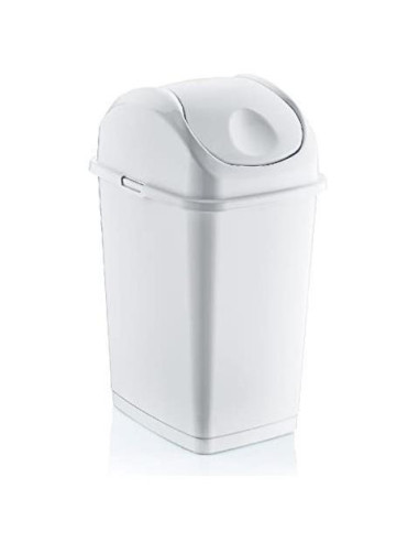 Kosz na śmieci Slim 5L uchylny biały