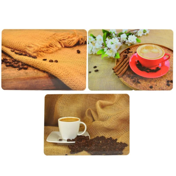 Mata 28x39cm laminowano-korkowa mix