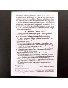 Piecyk elektryczny OES-1200 podwójny 2