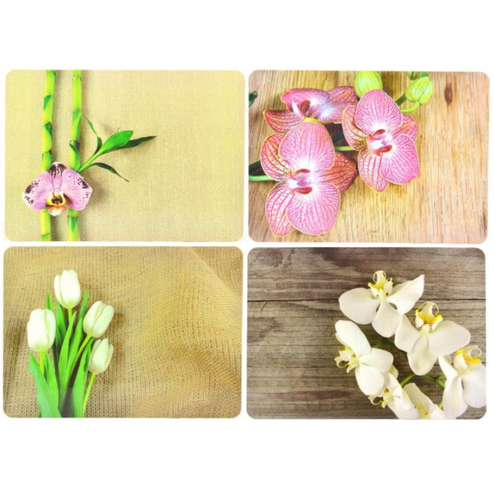 Mata 28x39cm laminowano-korkowa mix