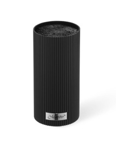 Blok na noże uniwersalny czarny MR-1437 18x11cm czarny