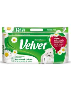 Papier toaletowy Velvet A8 rumianek
