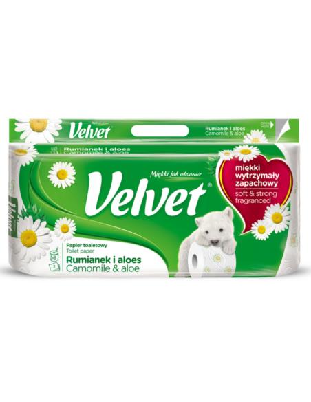 Papier toaletowy Velvet A8 rumianek