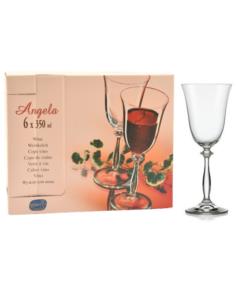 Kieliszki do wina 350ml 6szt Angela Bohemia