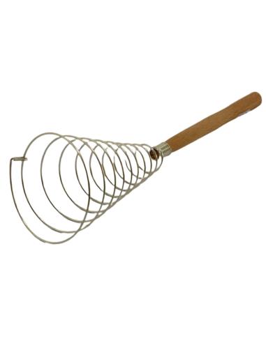 Ubijak do piany duży drewniana rączka 33cm
