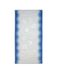 Ręcznik Flora Ocean niebieski 70x140cm