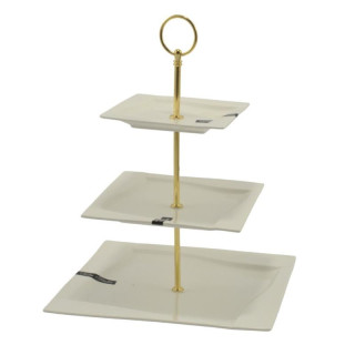 Patera 3-poziomowa kwadratowa Viva