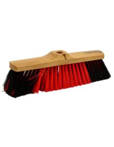 Szczotka do zamiatania drewno 30cm nylon mix A 07-102