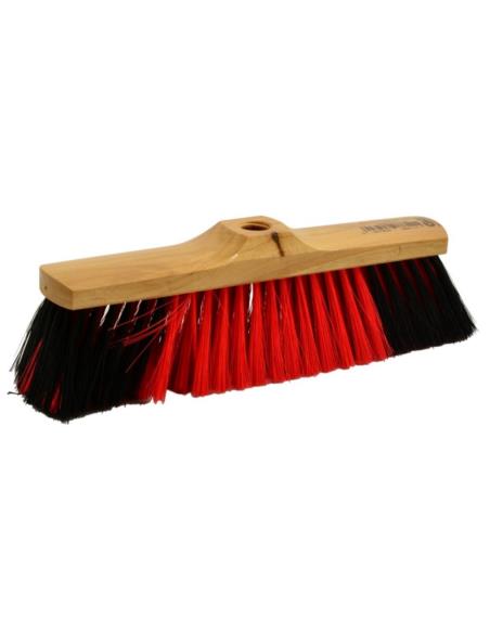 Szczotka do zamiatania drewno 30cm nylon mix A 07-102