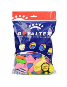 Balony pastelowe 10"-100szt. mix