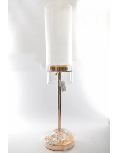 Świecznik szklany 63cm diament GCR008A..
