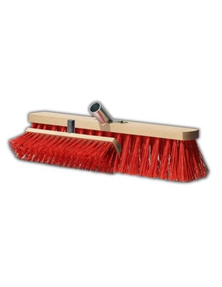 Szczotka drewniana 60cm ulicówka nylon 10-412