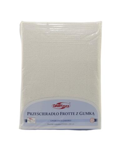 Prześcieradło Frotte 200x220cm biały