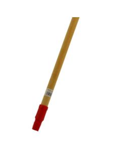 Kij drewniany 120cm z obsadką plastikową