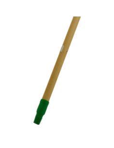 Kij drewniany 150cm z obsadką plastikowy