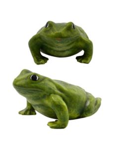 Figurka Żaba h:14cm ceramiczna 356
