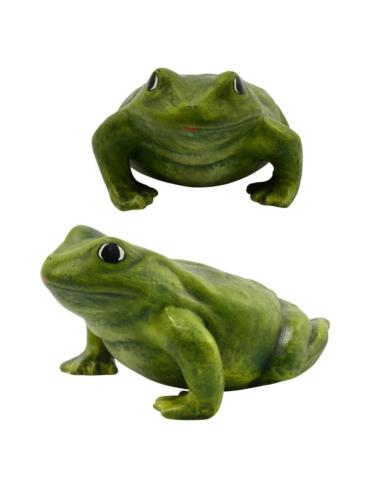 Figurka Żaba h:14cm ceramiczna 356
