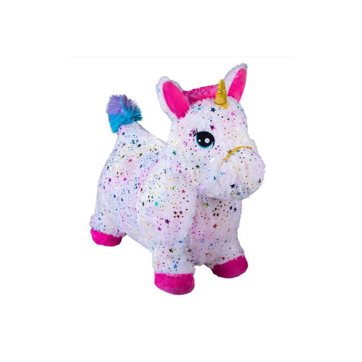 Konik do skakania pluszowy