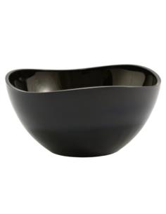 Salaterka szklana Vira 21cm czarna