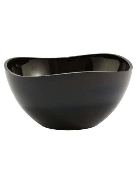 Salaterka szklana Vira 21cm czarna