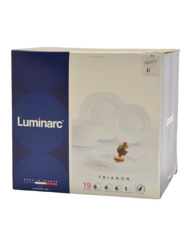 Serwis obiadowy Luminarc Trianon 19 elementów