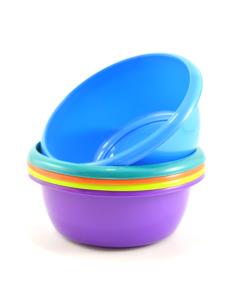 Miska plastikowa  3,5L 28cm okrągła mix