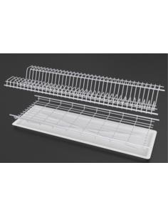 Suszarka do naczyń meblowa 60cm biała