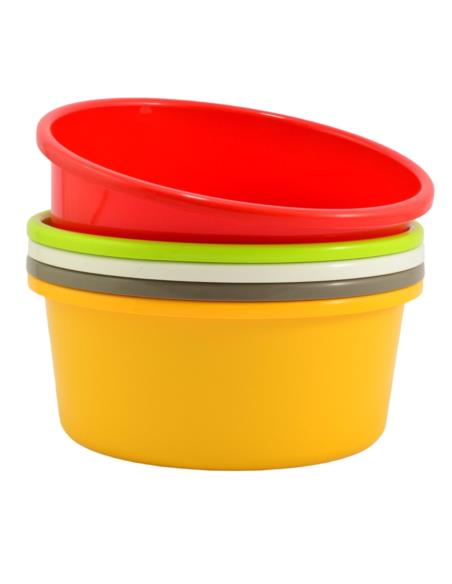 Miska plastikowa 10,5L okrągła mix