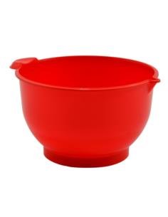Miska plastikowa  3,5L okrągła z wylewką h:14cm mix 2