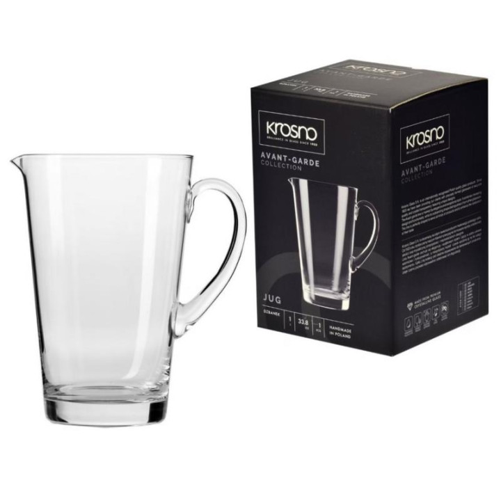Dzbanek szklany 1,0L Krosno Avant-Garde