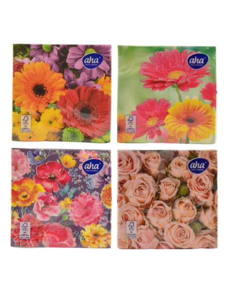 Serwetki 33x33 sezon Aha mix