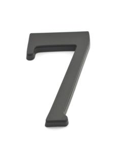 Cyfra "7" 19cm czarna tworzywo sztuczne