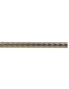 Rura 16 Twister chrom mat 300cm