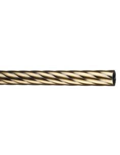 Rura 25 Twister antyk mosiadz 160cm