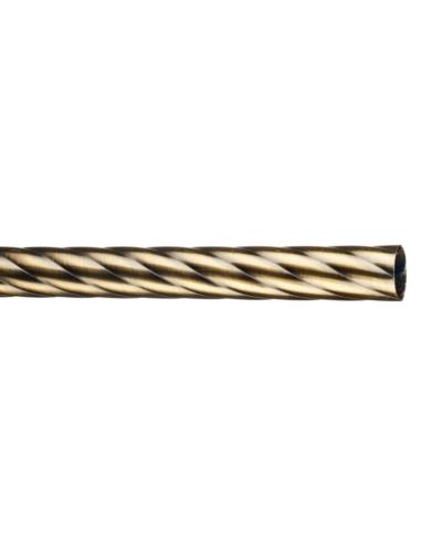 Rura 25 Twister antyk mosiadz 160cm