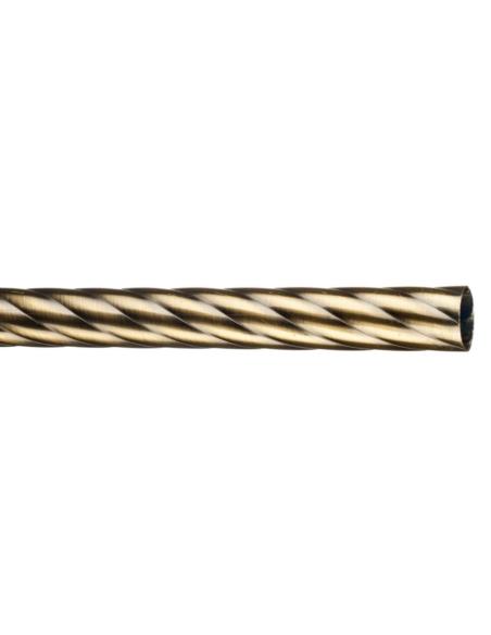 Rura 25 Twister antyk mosiadz 160cm