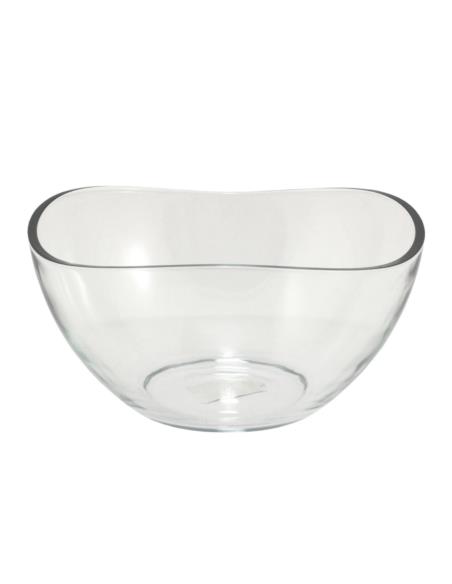 Salaterka szklana Vira 21cm przezroczysta