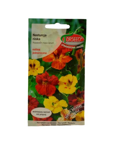 Nasiona Nasturcja niska Tropaeolum majus 5g