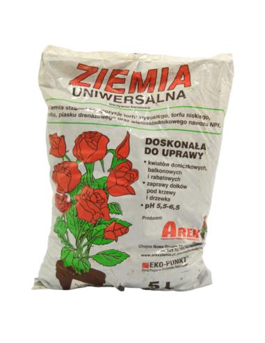 Nasiona Torf ziemia uniwersalna 5L
