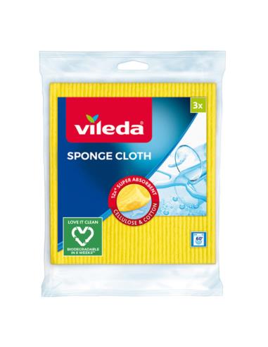 Ściereczka Vileda pucerka gąbkowa 3szt