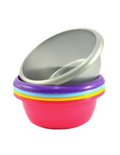 Miska plastikowa  1,9L 24cm okrągła mix