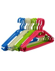 Wieszak na ubrania  5szt plastikowy WZ8-5 mix 2