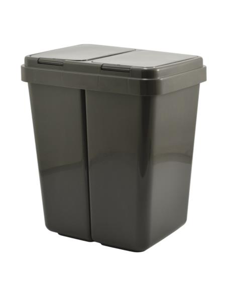 Kosz na śmieci 2x25L Duo 663