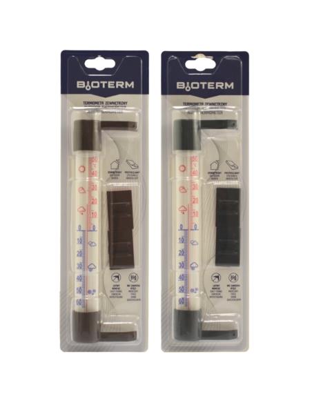 Termometr zaokienny 230/26mm przyklejany