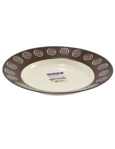 Talerz Sirocco Brąz głęboki 22,5cm--