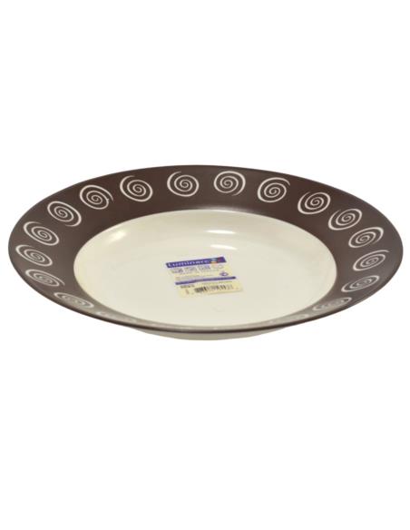 Talerz Sirocco Brąz głęboki 22,5cm--