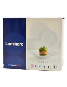 Serwis obiadowy Luminarc Cadix 19 elementów