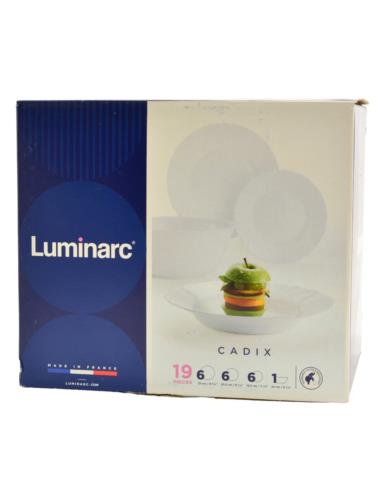 Serwis obiadowy Luminarc Cadix 19 elementów