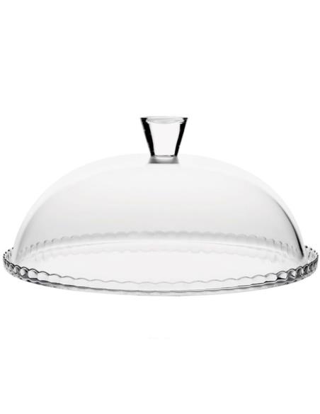 Patera Patisserie 32cm z kloszem 95198 Pasabahce