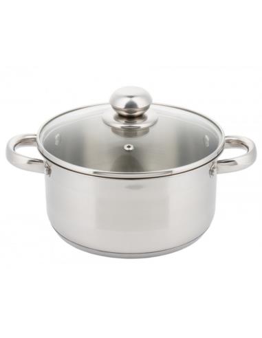 Garnek 20cm 3,0L z pokrywką Kinghoff KH-4329